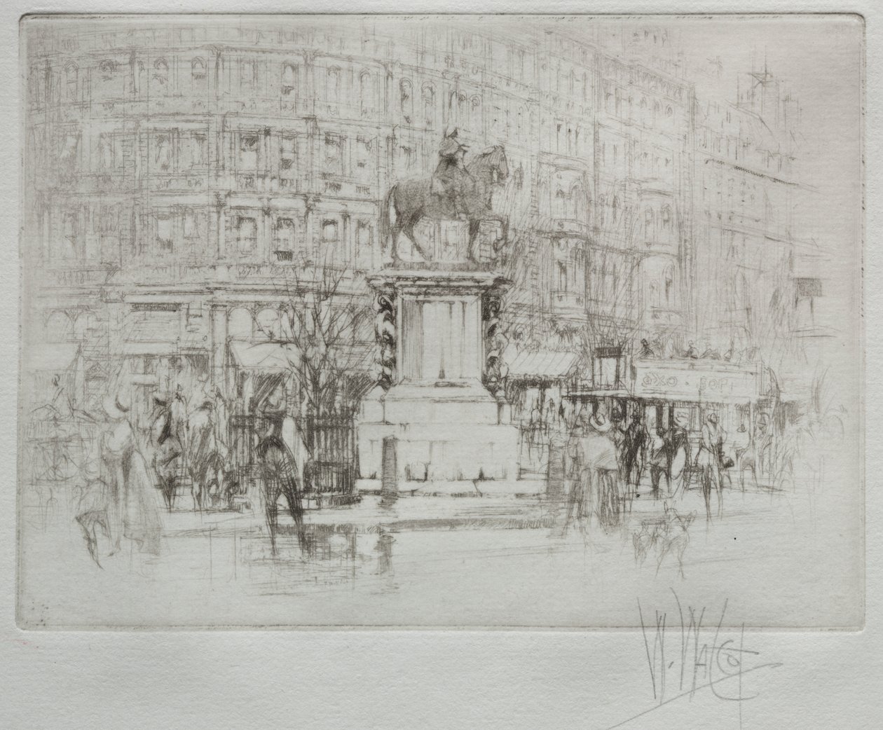 Charing Cross: A Estátua de Carlos I de William Walcot
