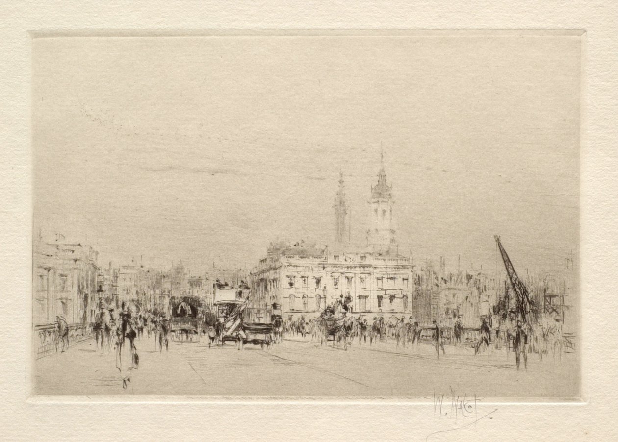Na London Bridge de William Walcot