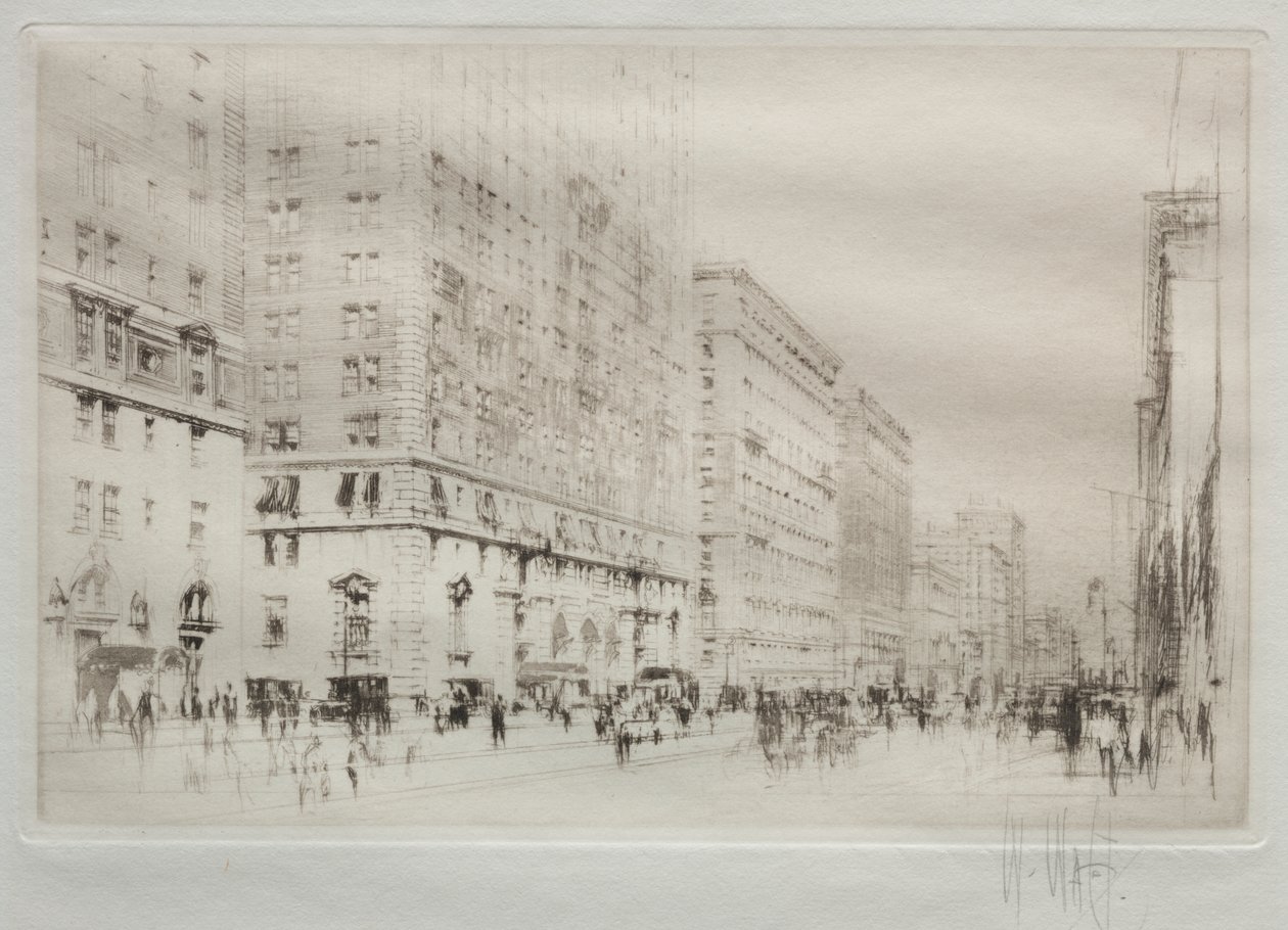 Park Avenue, Nova York de William Walcot