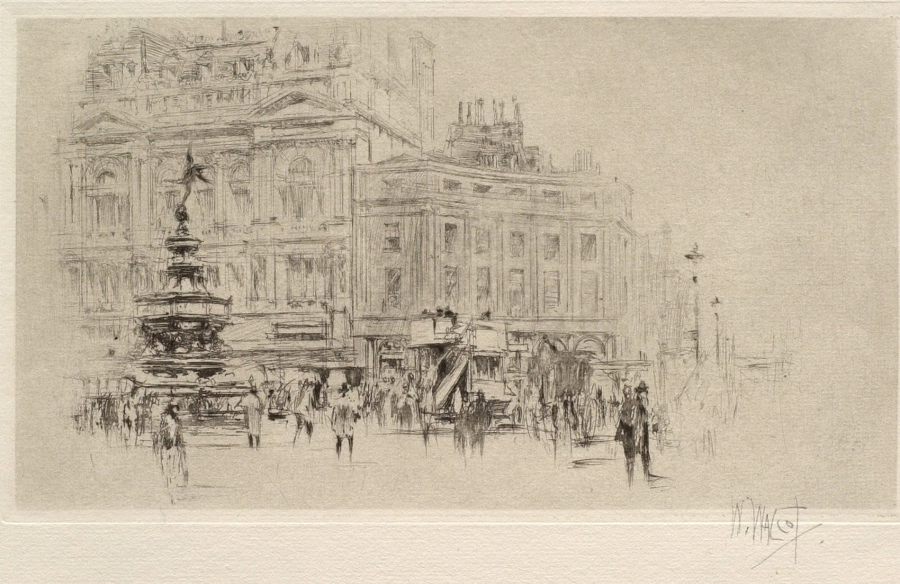 Piccadilly Circus de William Walcot