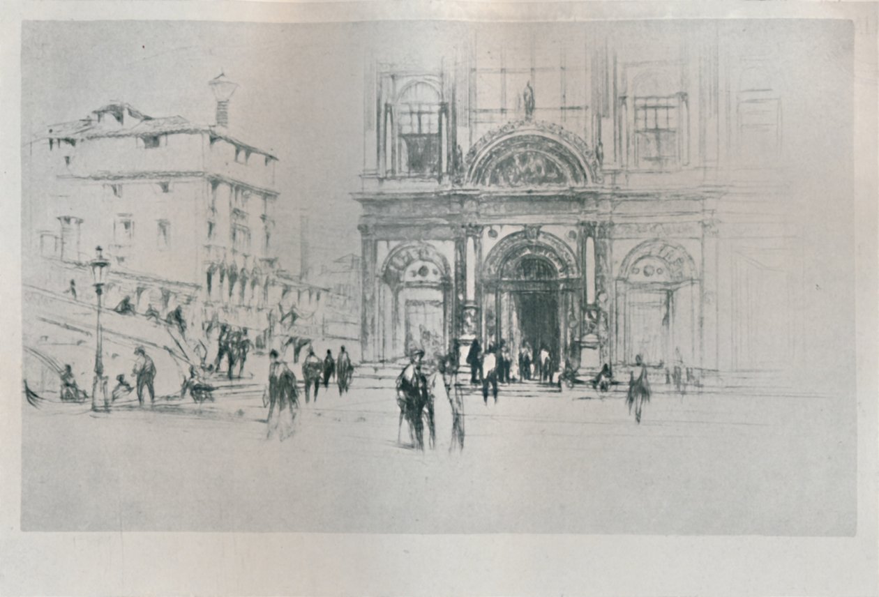 St.Marks, início do século XX, 1925. de William Walcot