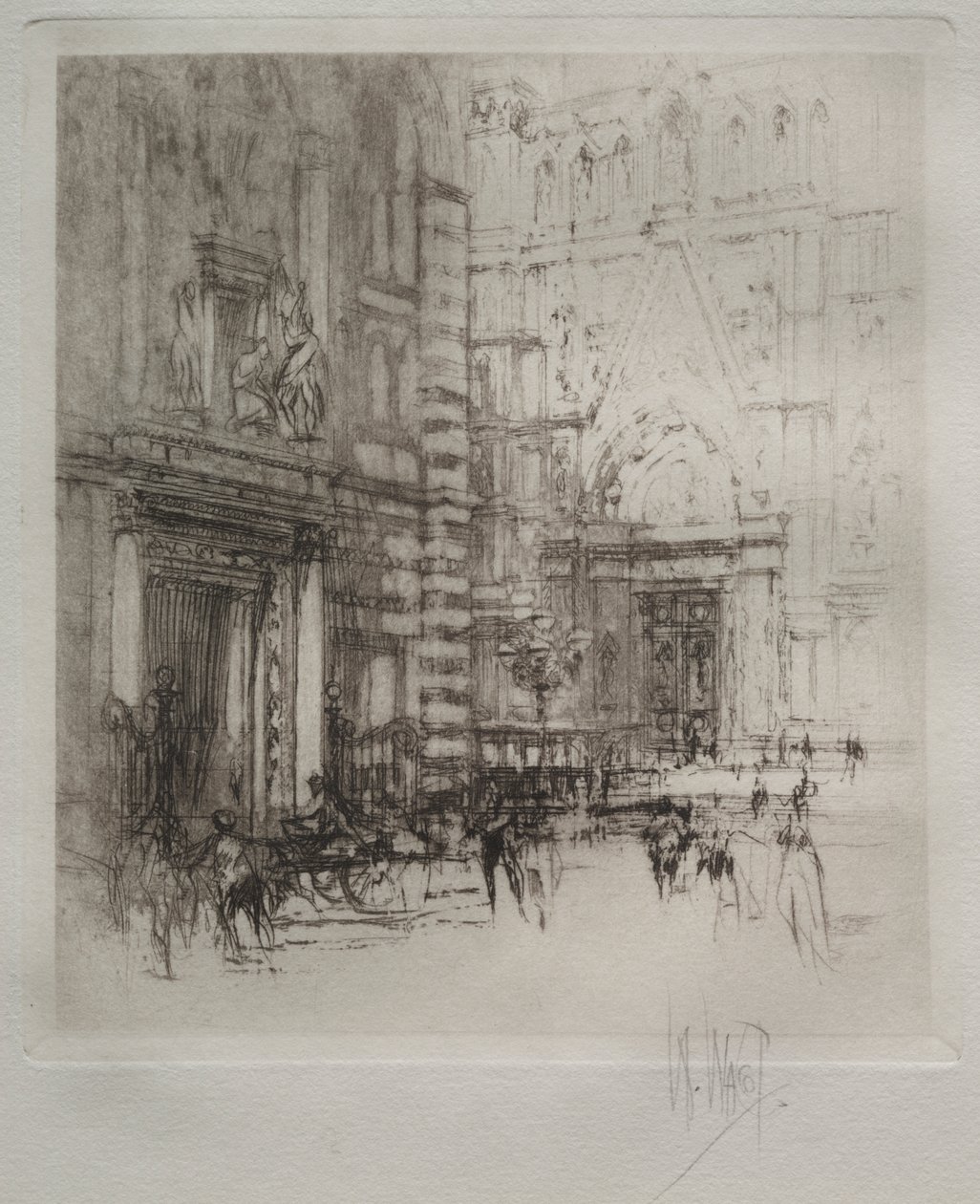 O Batistério, Florença de William Walcot