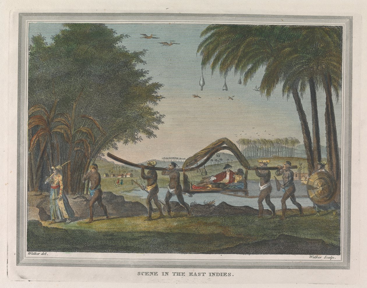 Cena nas Índias Orientais de William Walker