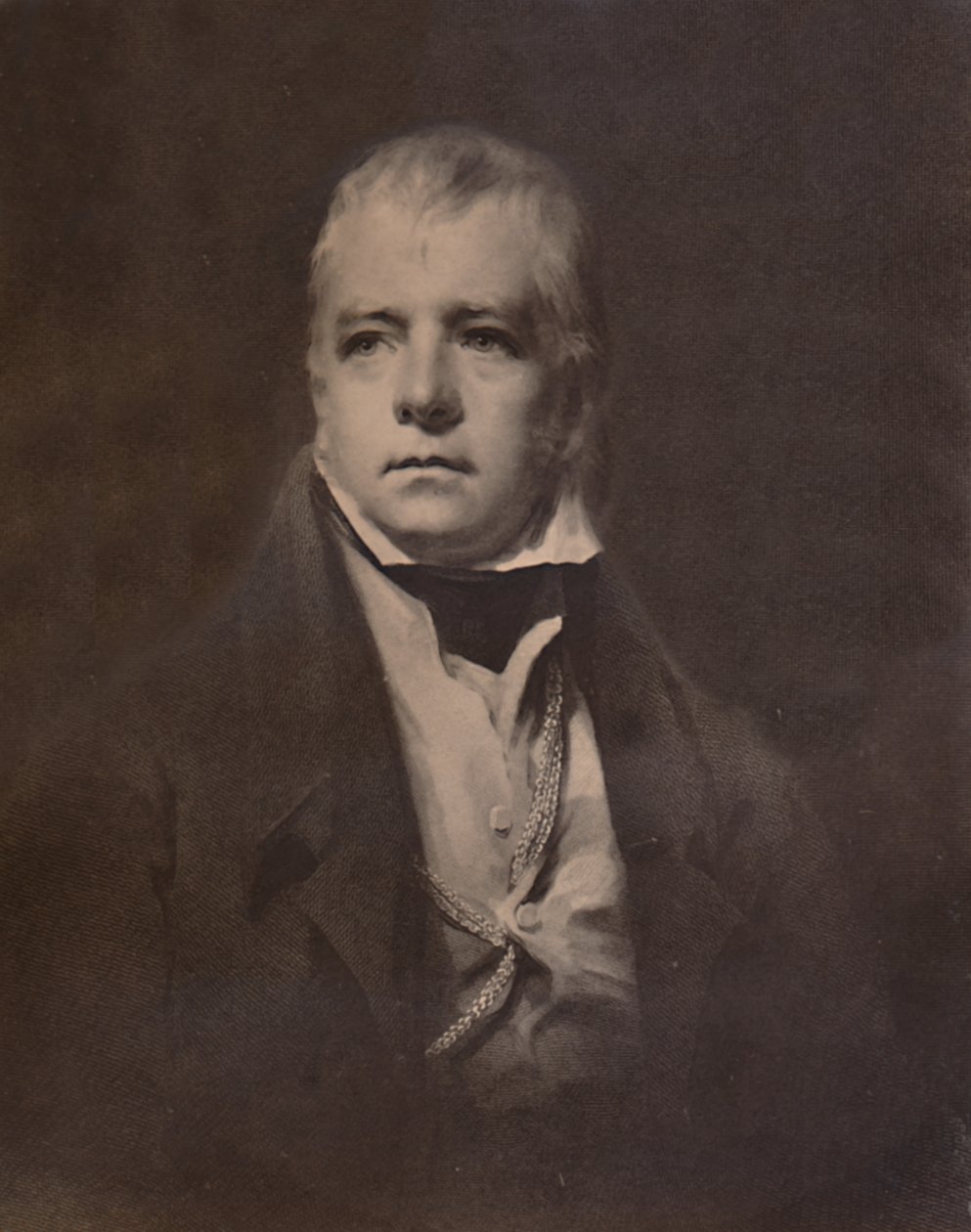 Sir Walter Scott, romancista e poeta escocês, c1826 1894 de William Walker