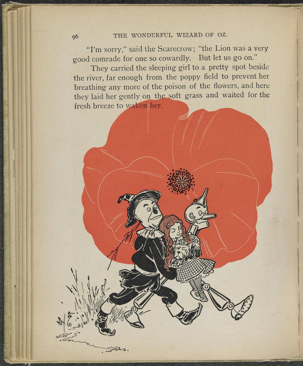 Ilustração de "O maravilhoso Feiticeiro de Oz" de Lyman Frank Baum de William Wallace Denslow