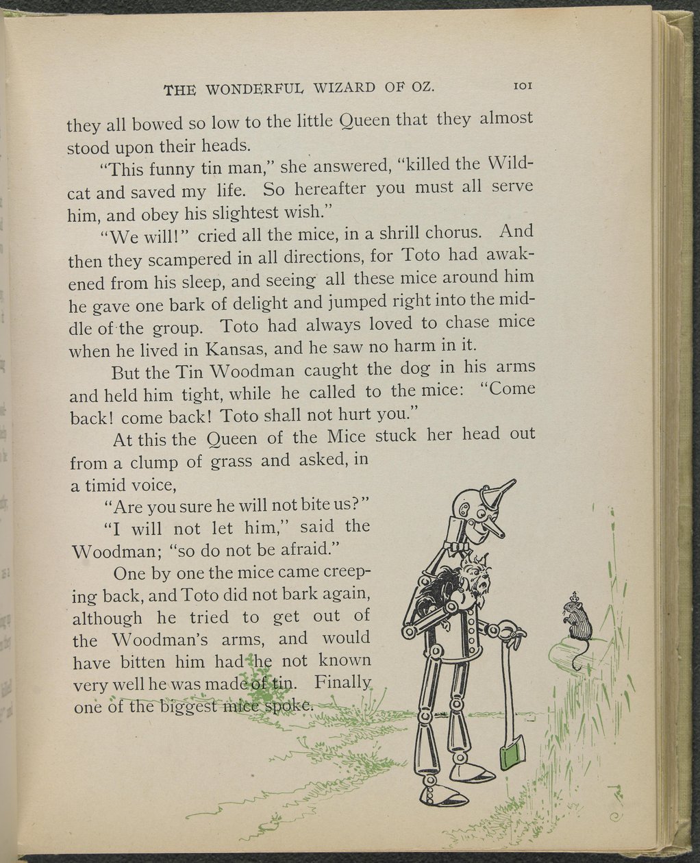 Ilustração de "O maravilhoso Feiticeiro de Oz" de Lyman Frank Baum de William Wallace Denslow