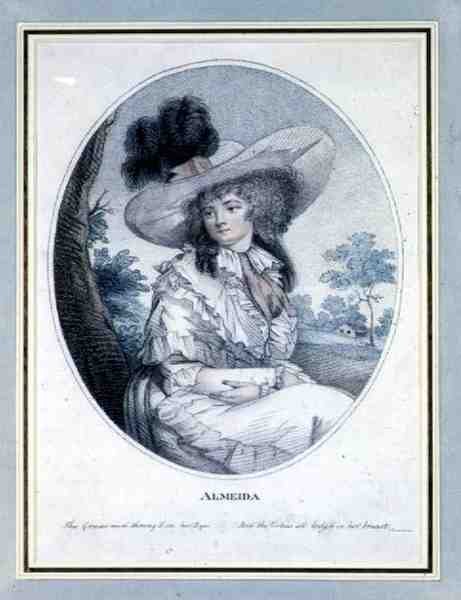 Almeida, gravada pelo artista, pub. por Prattent de William Ward
