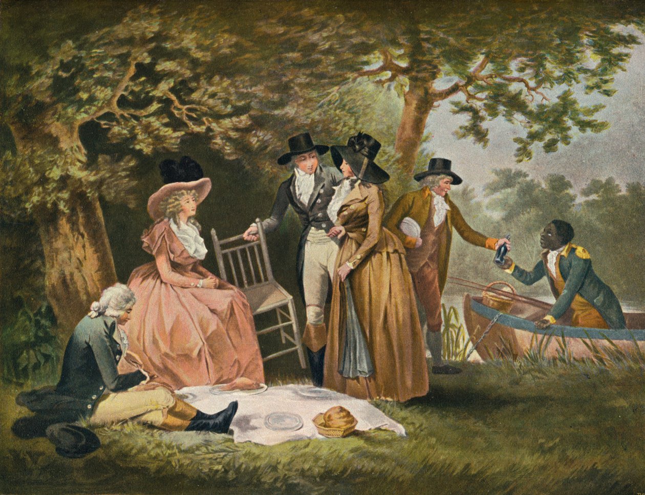 Anglers Repast, 1789, 1902 de William Ward