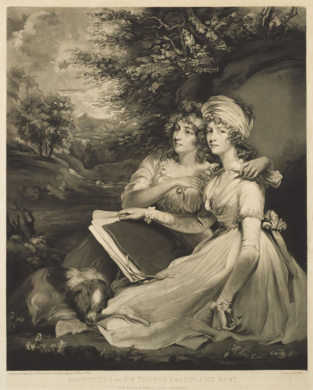 Filhas de Sir Thomas Frankland Bart de William Ward