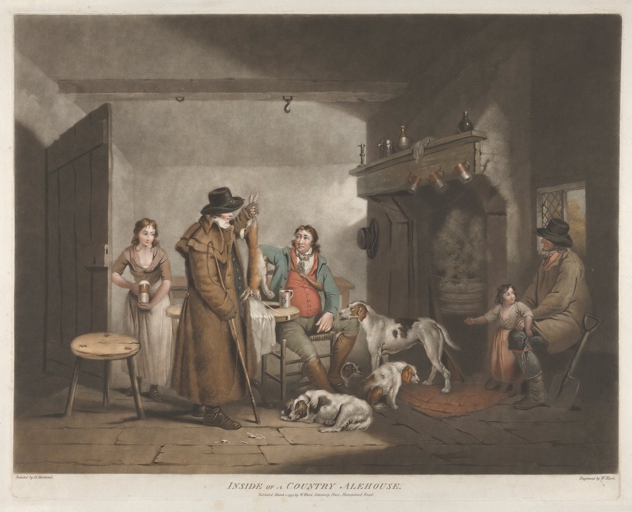 Dentro de um País Alehouse de William Ward