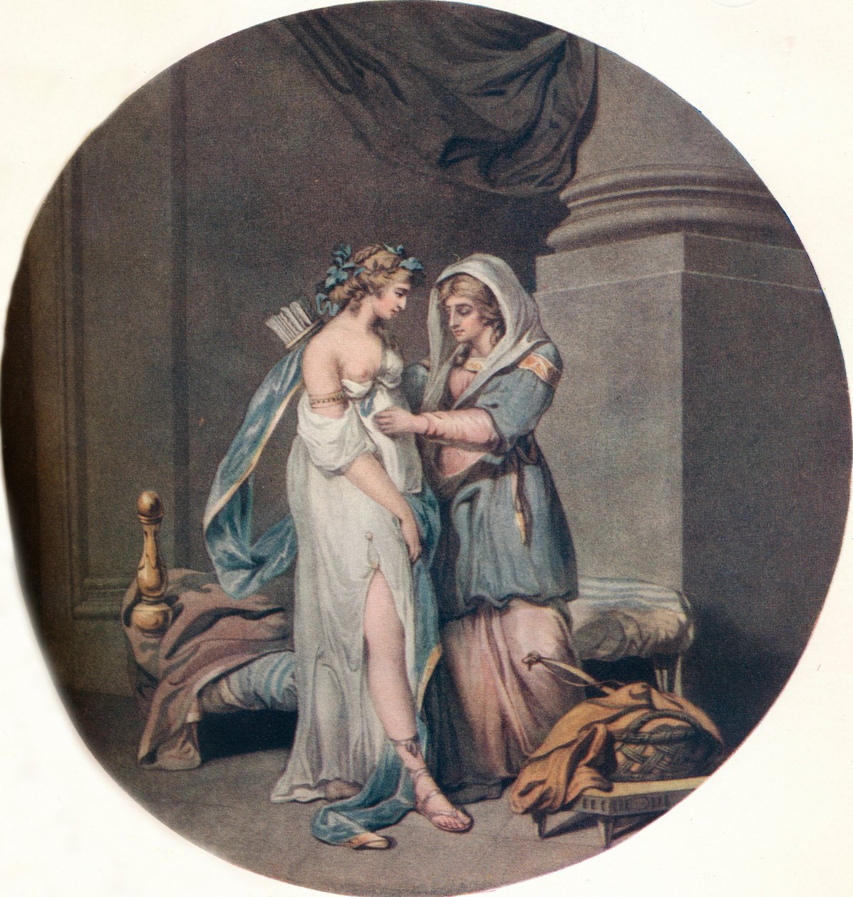O Casamento Samnita, c1799 de William Ward