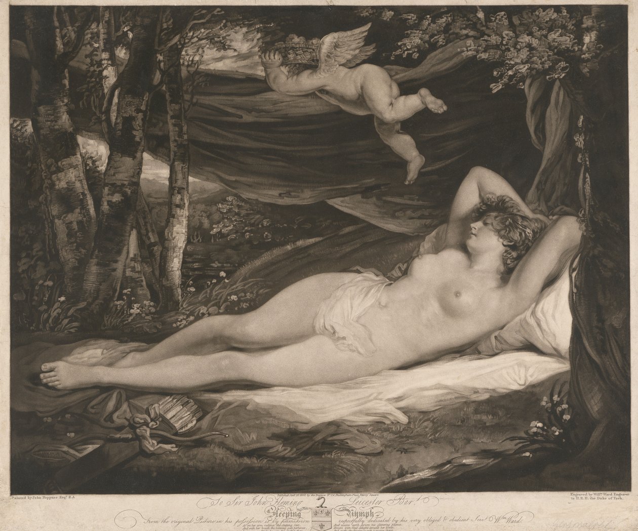 A ninfa adormecida de William Ward