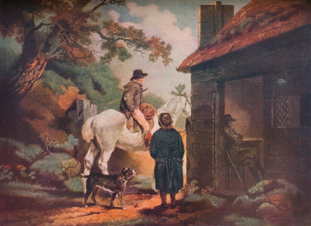 Portão Turnpike, c1805 de William Ward