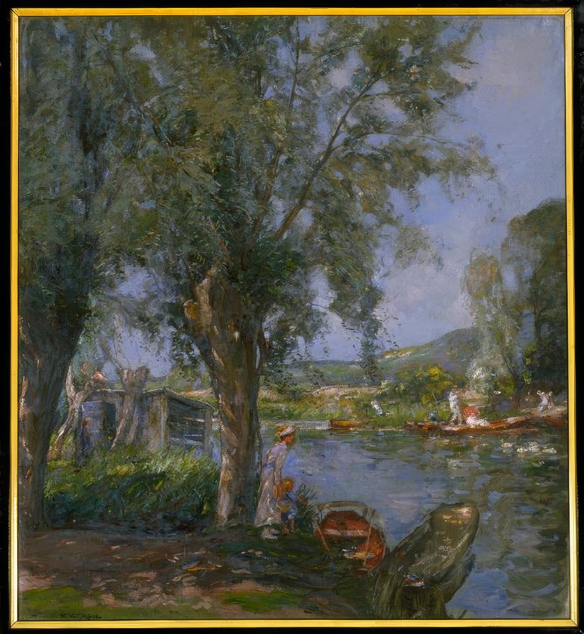 Punting de William Watt Milne
