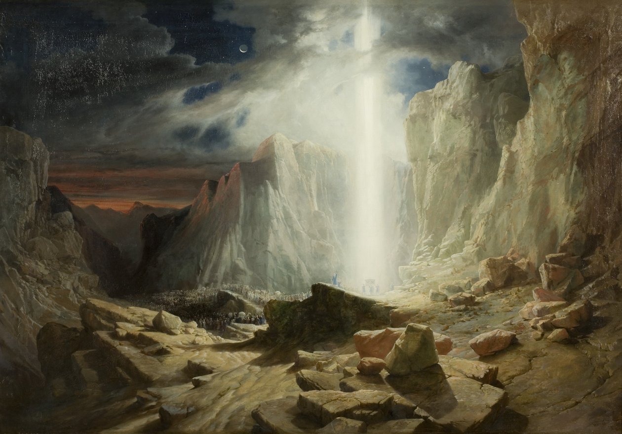 Israelitas de passagem pelo deserto de William West