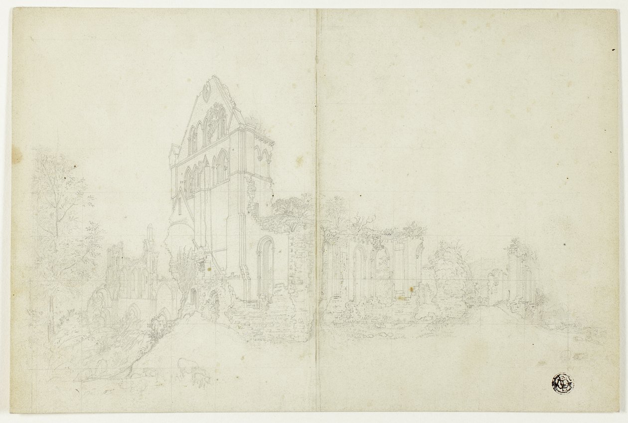 Abadia de Byland, Yorkshire de William Westall