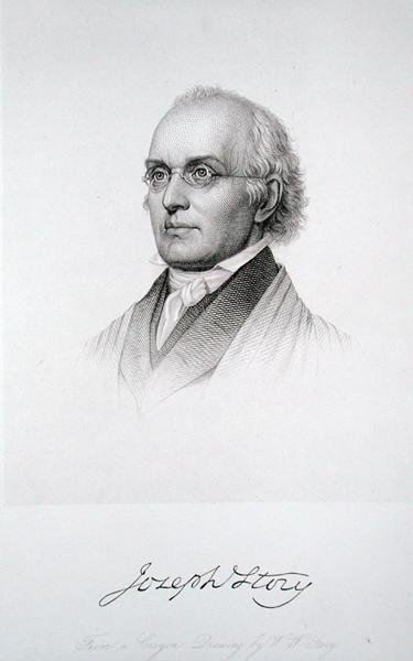 Joseph Story (gravura) de William Wetmore (after) Story