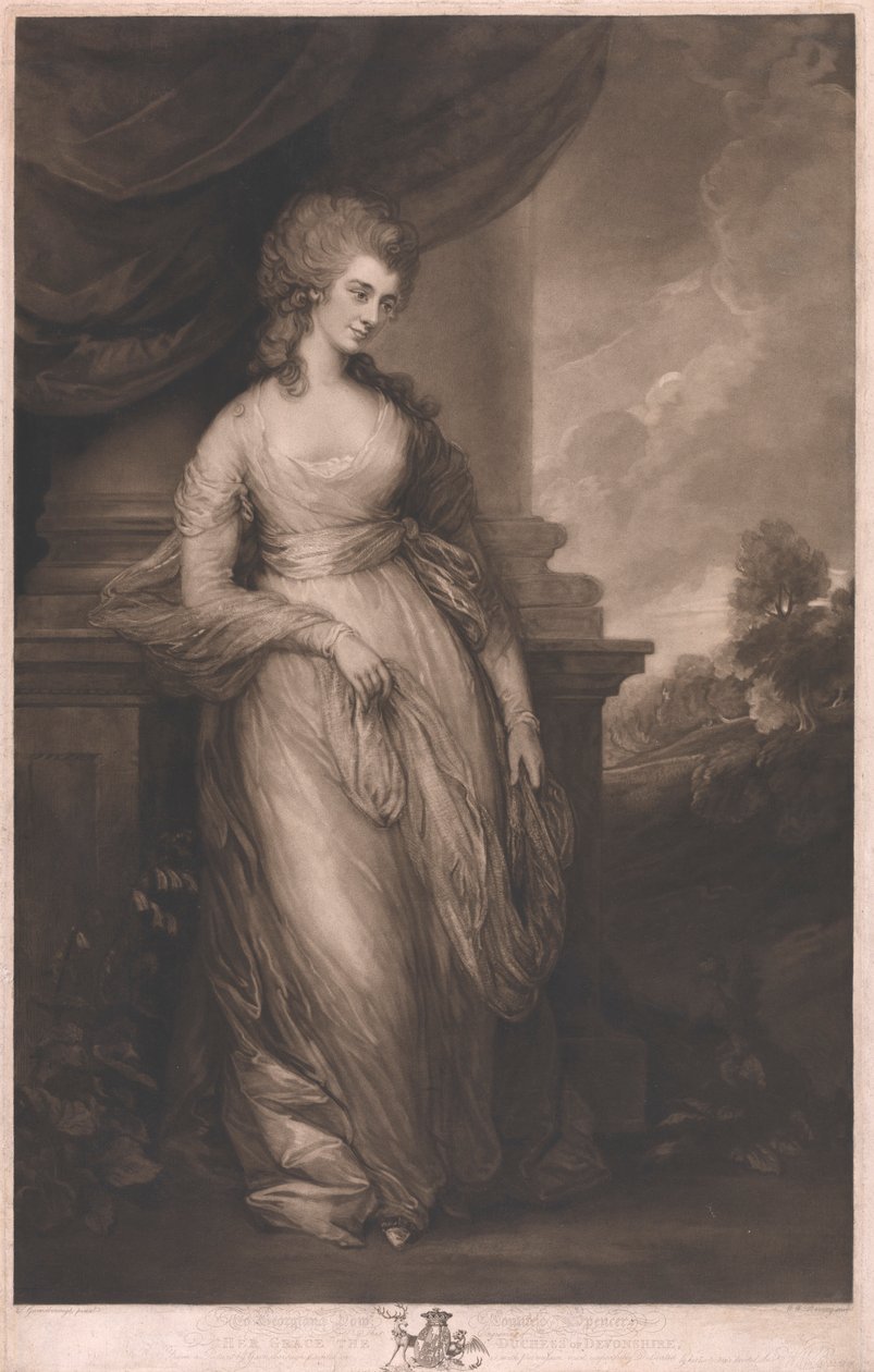 Sua Graça a Duquesa de Devonshire de William Whiston Barney