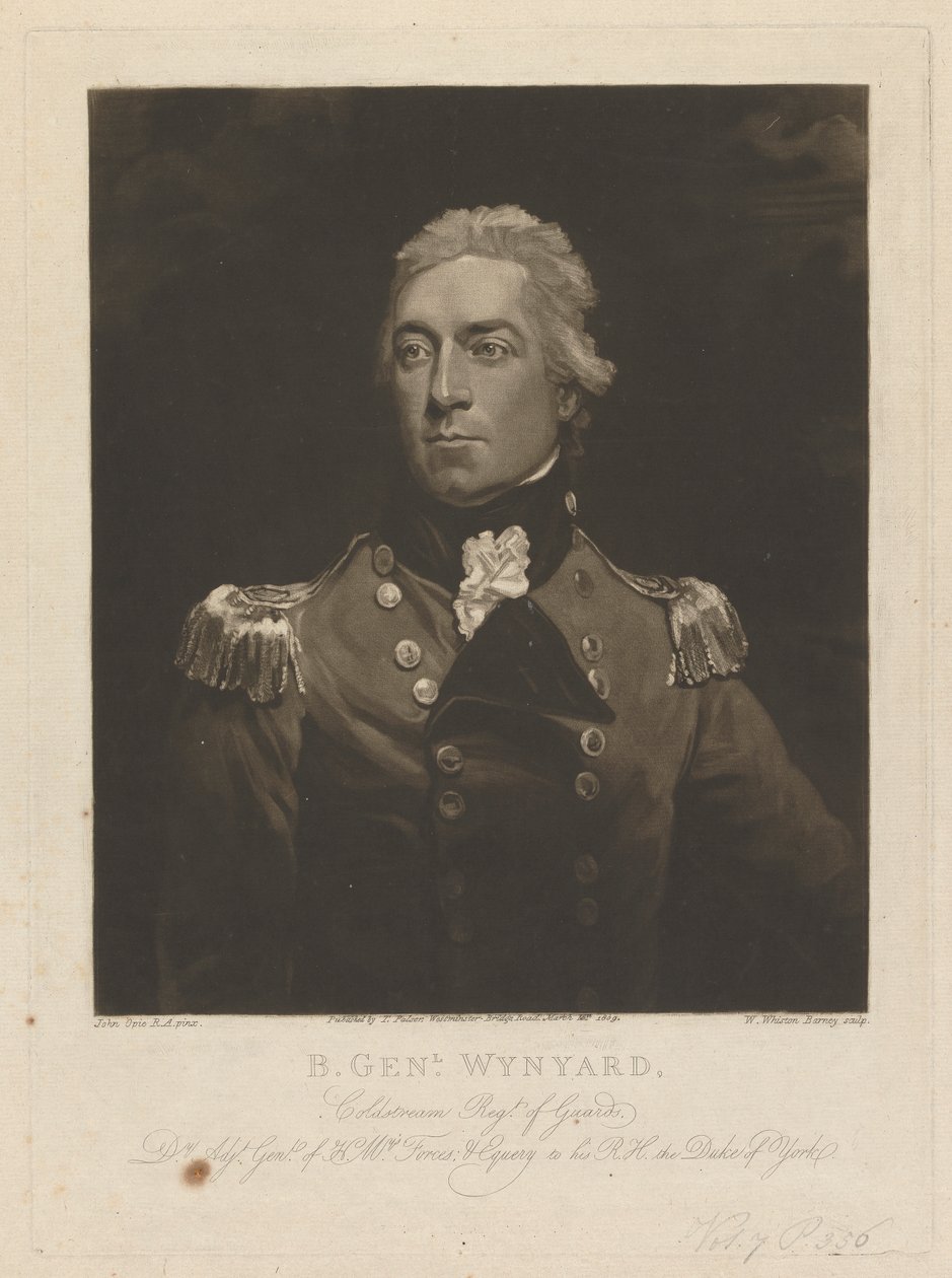 Tenente-General William Wynyard de William Whiston Barney
