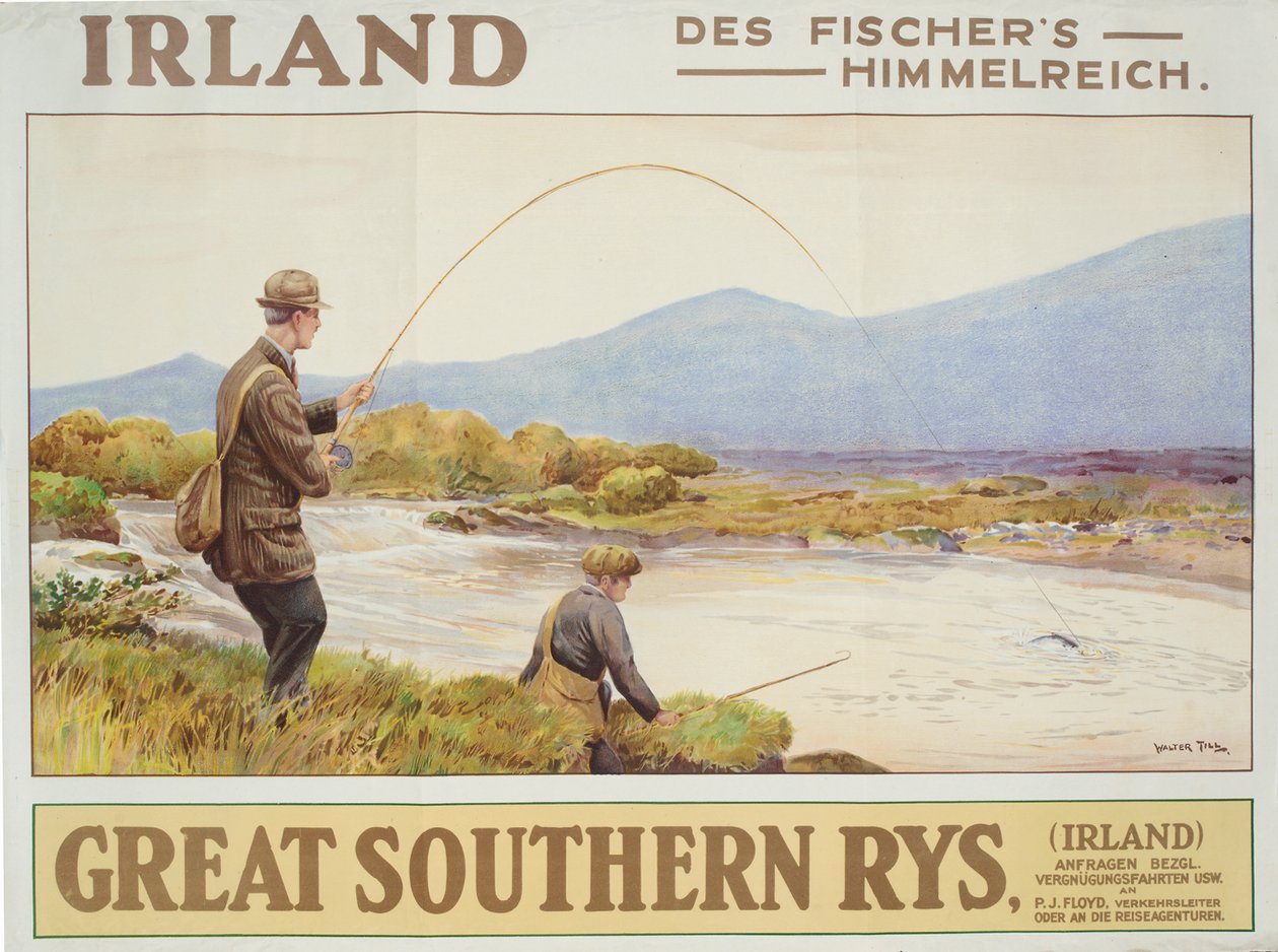 Irlanda: o Paraíso dos Pescadores de William Wiehe Collins