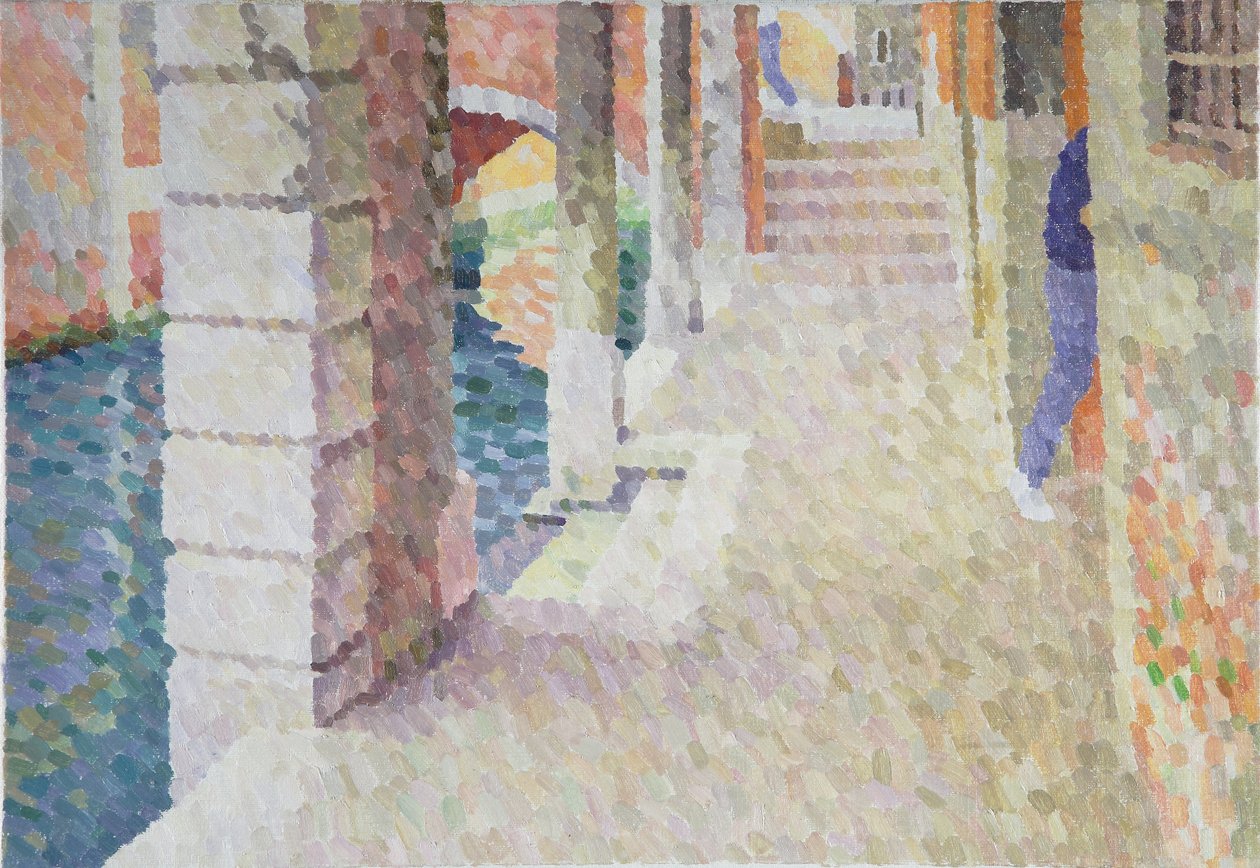 Sotoportego Panada, Veneza, 2011 (óleo sobre tela) de William Wilkins