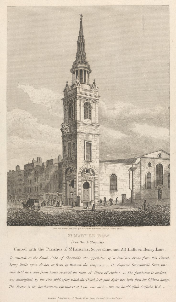 St. Mary le Bow de William Wise