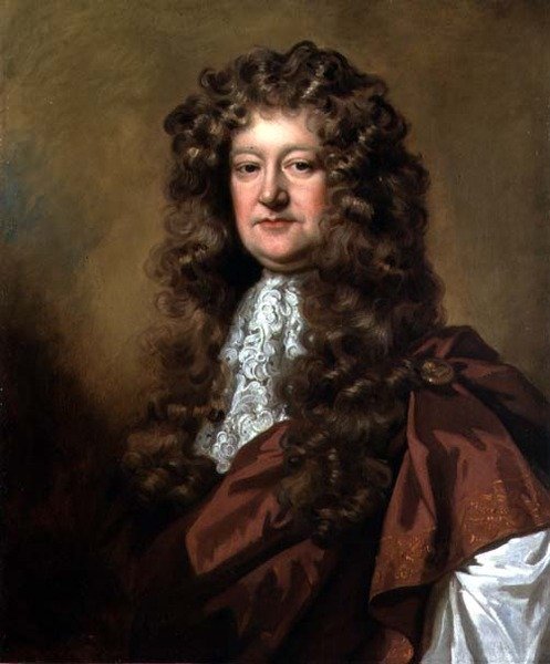 Retrato de um Homem de William Wissing or Wissmig