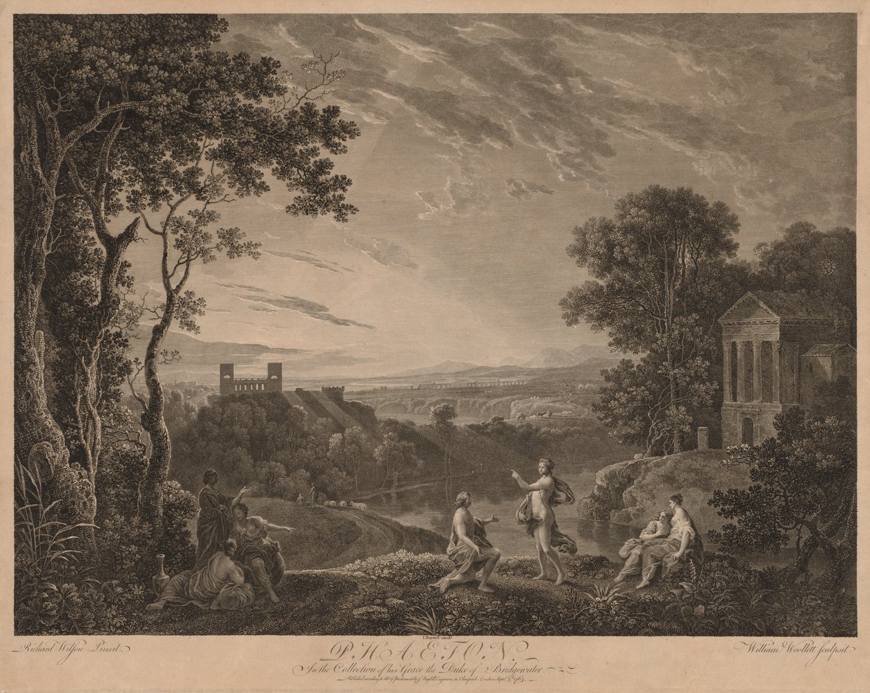Faetonte de William Woollett