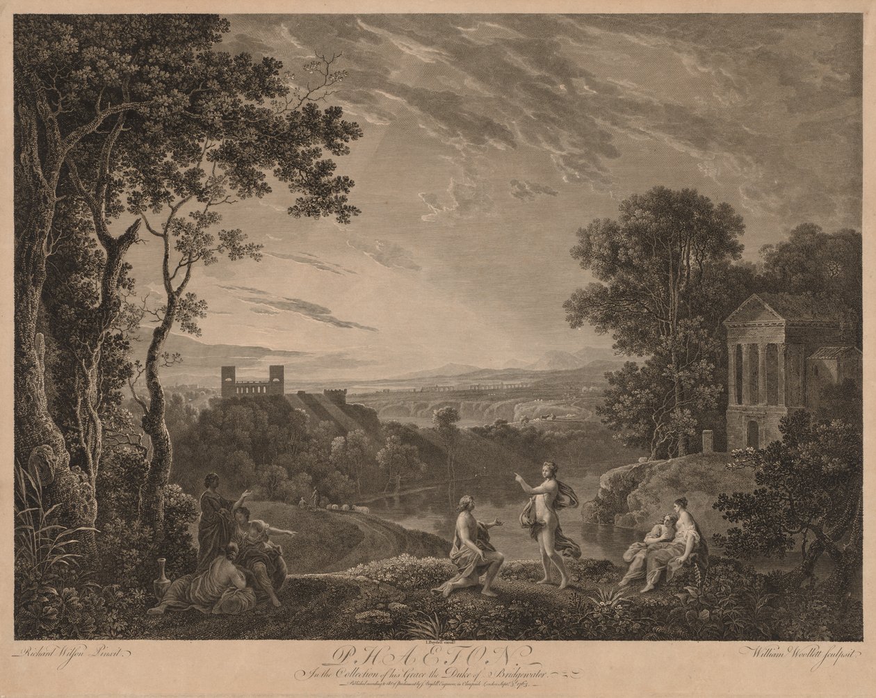 Phaeton, 1763. de William Woollett
