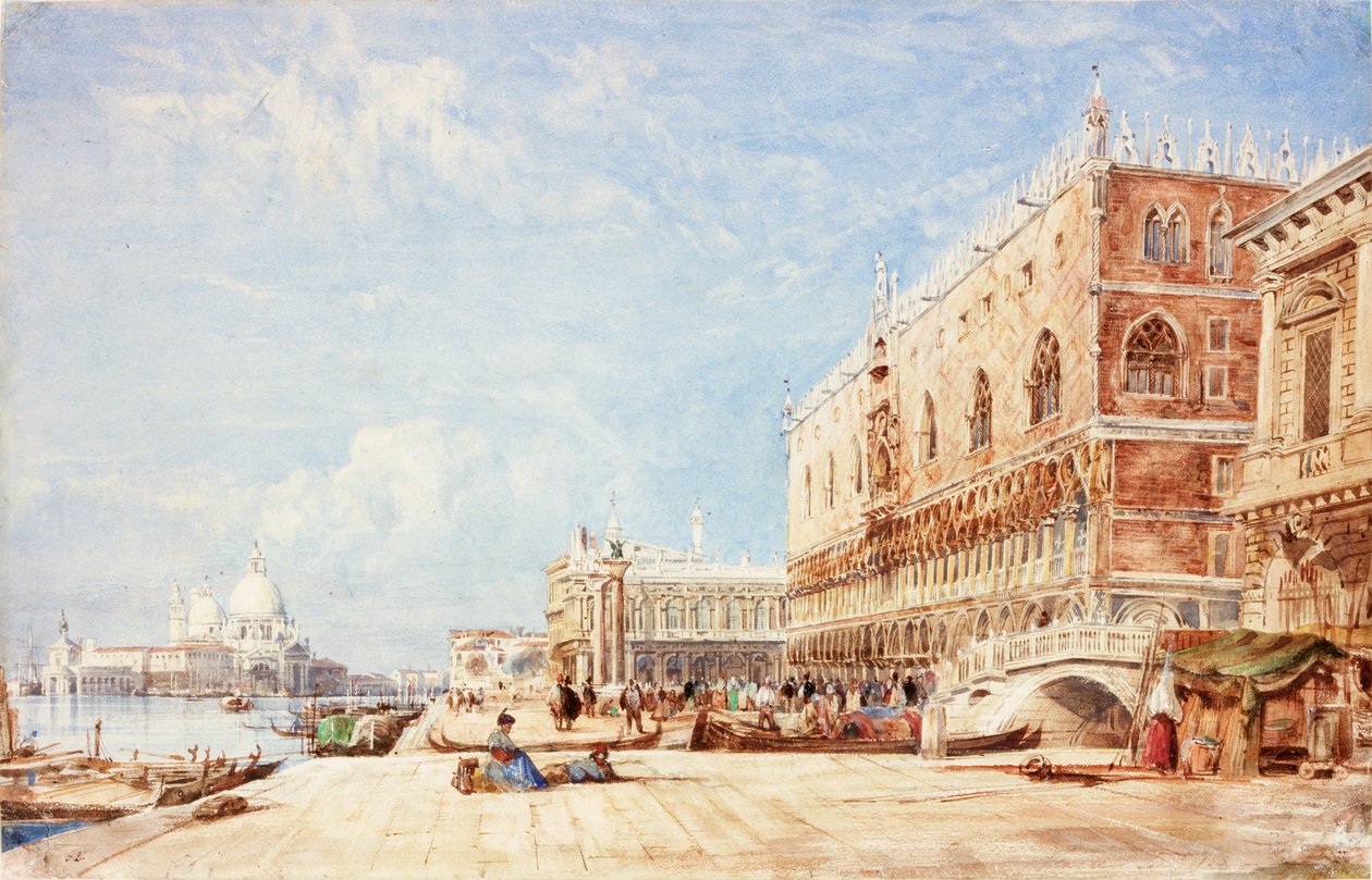 Veneza (bodycolour) de William Wyld