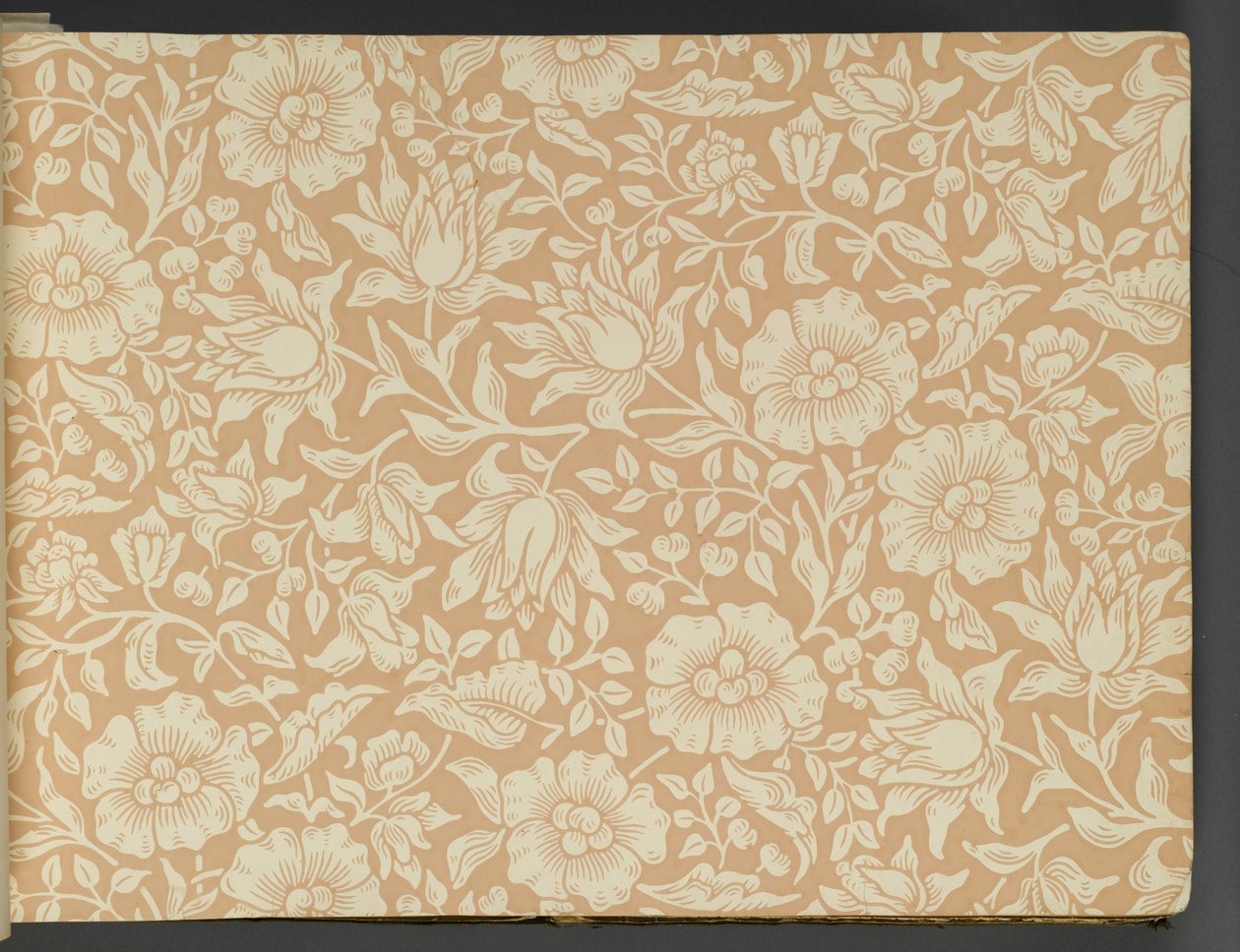 Livro de amostra de papel de parede, antes de 1917 (impressão) de William and Company Morris