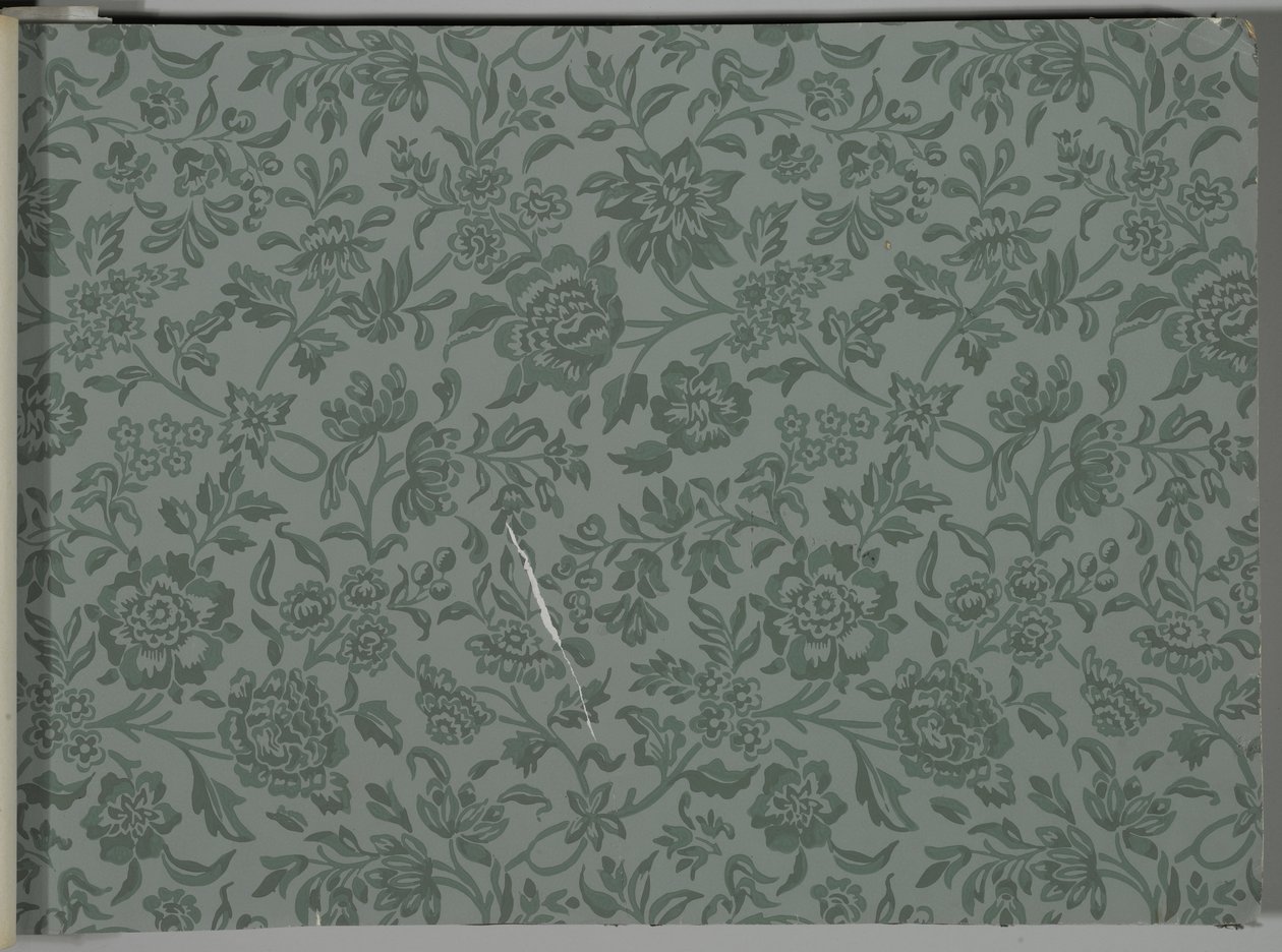 Livro de amostra de papel de parede, antes de 1917 (impressão) de William and Company Morris