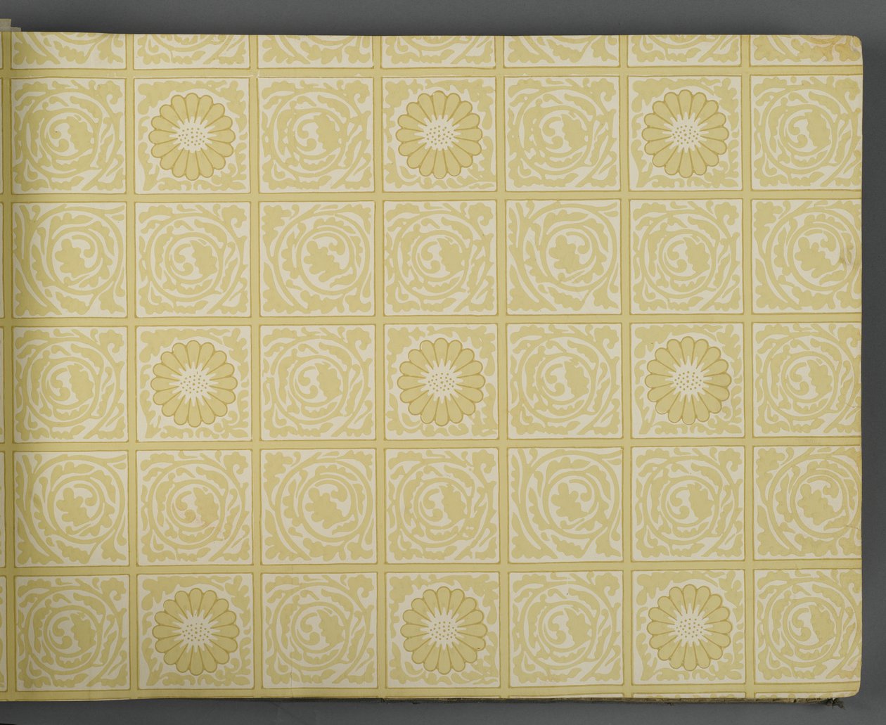 Livro de amostra de papel de parede, antes de 1917 (impressão) de William and Company Morris