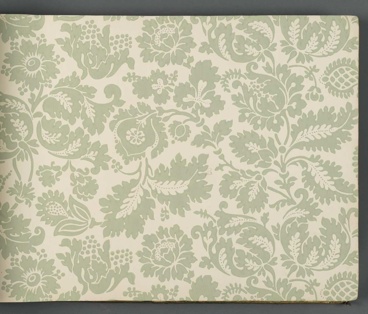 Livro de amostra de papel de parede, antes de 1917 (impressão) de William and Company Morris