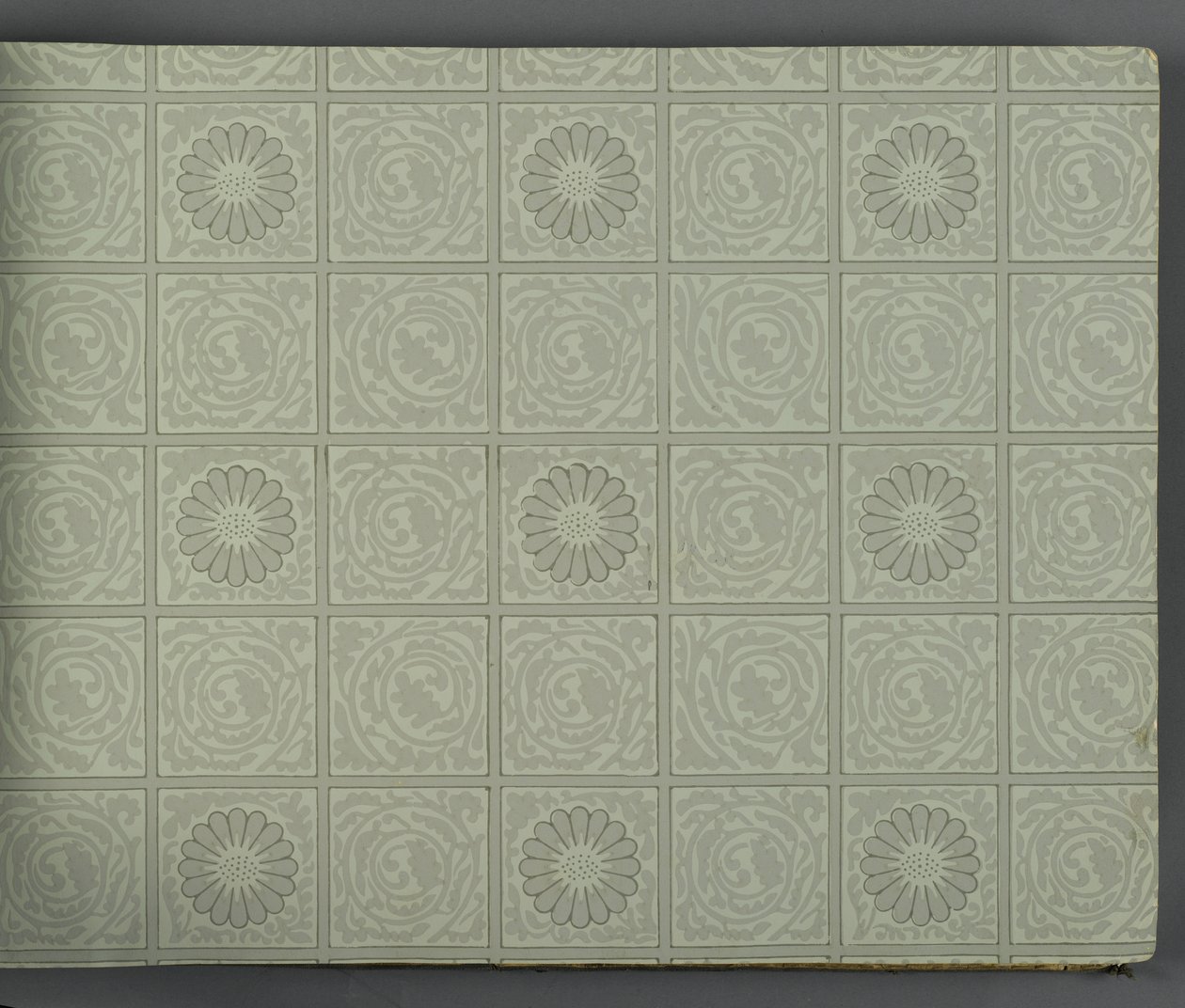 Livro de amostra de papel de parede, antes de 1917 (impressão) de William and Company Morris