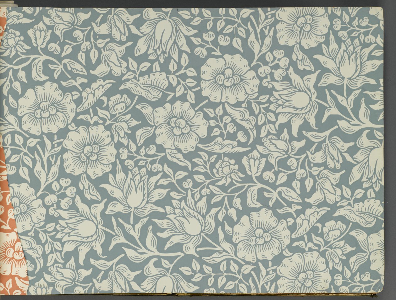 Livro de amostra de papel de parede, antes de 1917 (impressão) de William and Company Morris