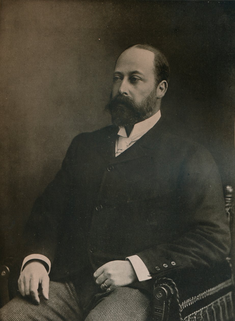 Um retrato particular do rei Eduardo VII, c1890 1911 de William and Daniel Downey