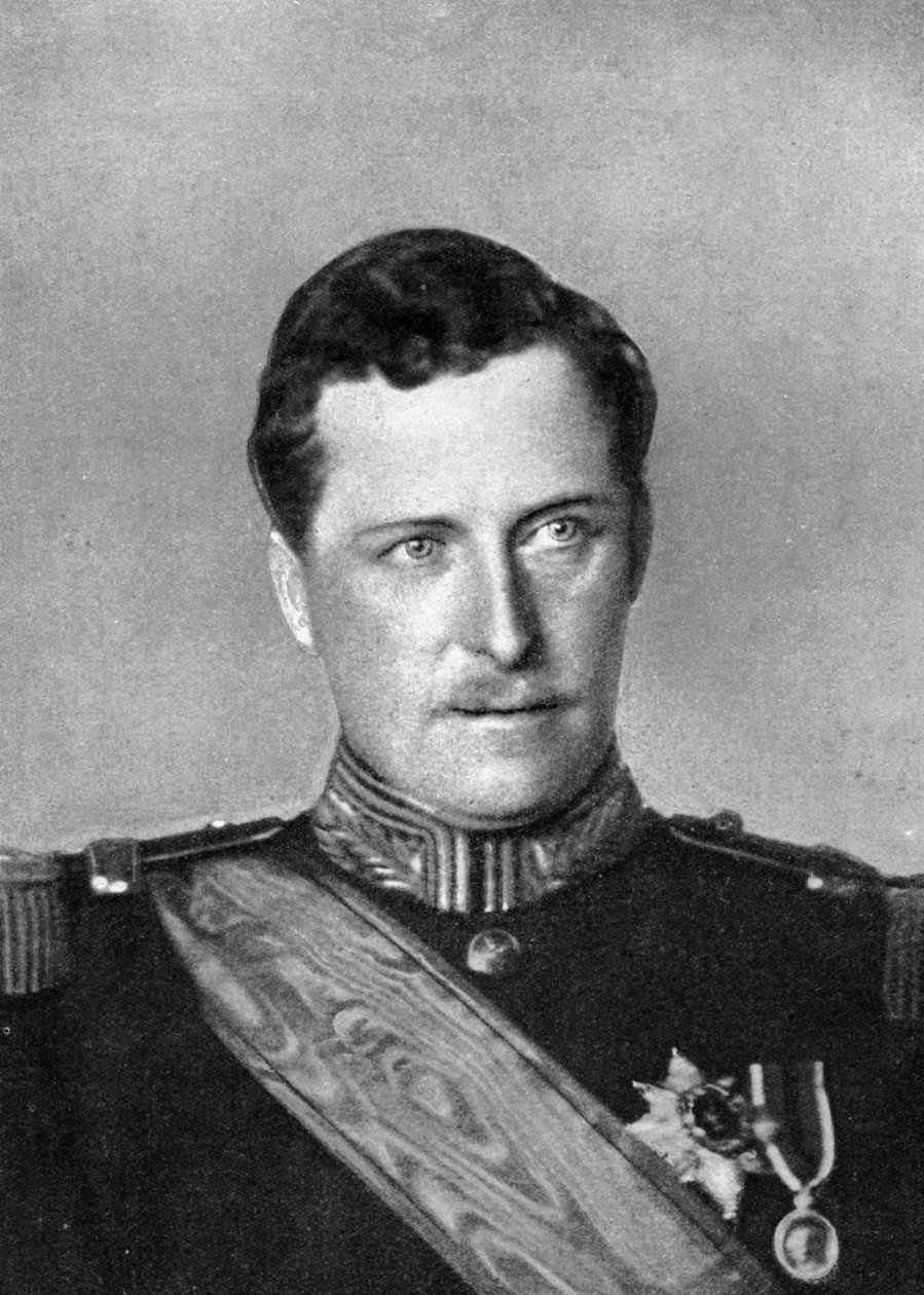 Albert, rei da Bélgica, Primeira Guerra Mundial, 1914. de William and Daniel Downey