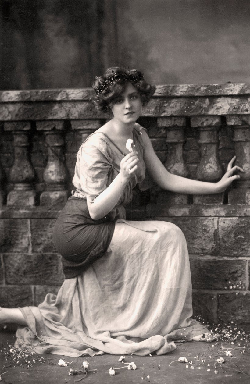 Gabrielle Ray 1883-1973, atriz inglesa, do século XX. de William and Daniel Downey