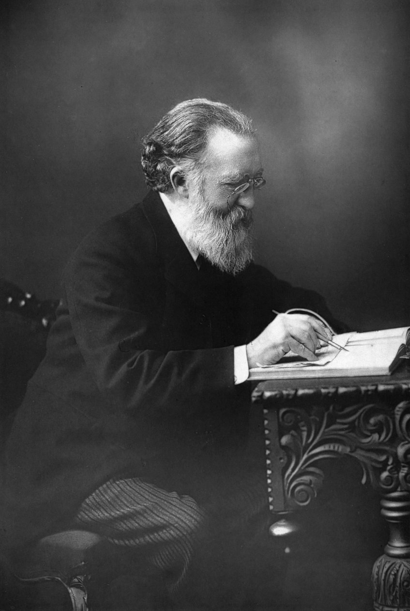 Justin McCarthy 1830-1912, político irlandês, historiador e romancista, 1893. de William and Daniel Downey