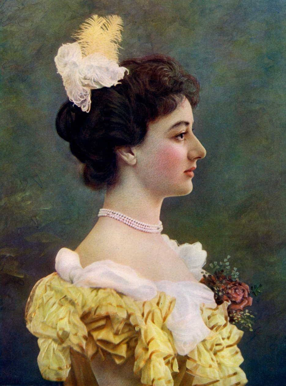 Maud Hoffman, atriz, 1899-1900. de William and Daniel Downey