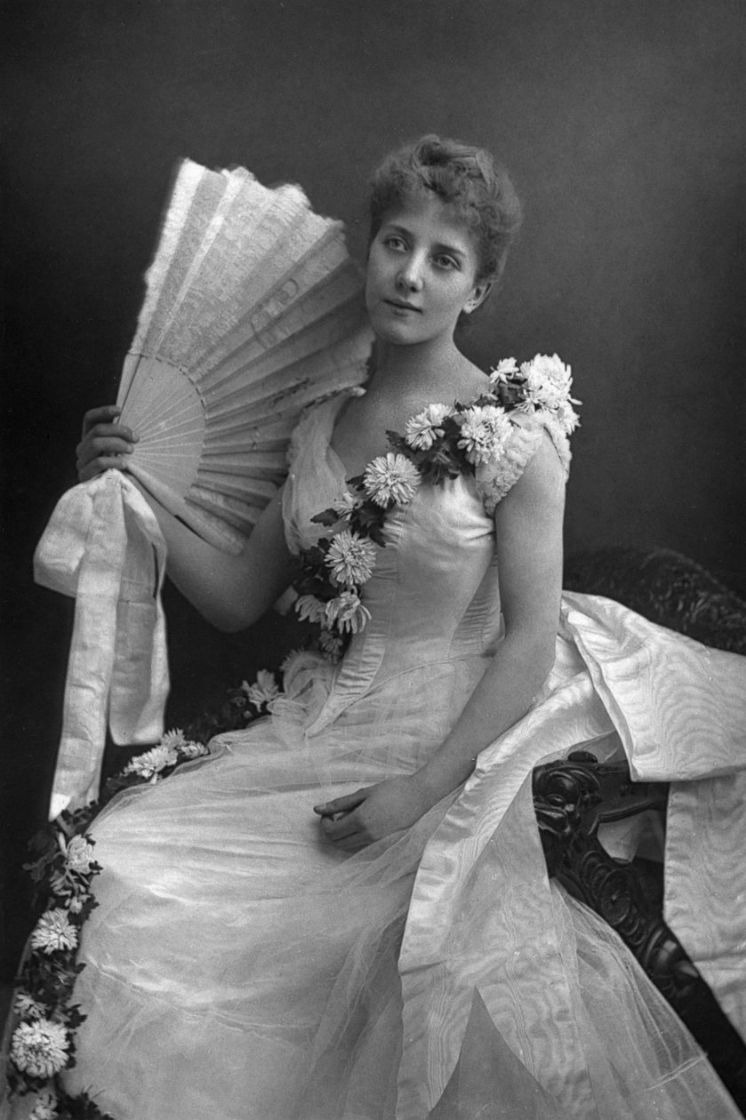Maude Millett, atriz, 1890. de William and Daniel Downey