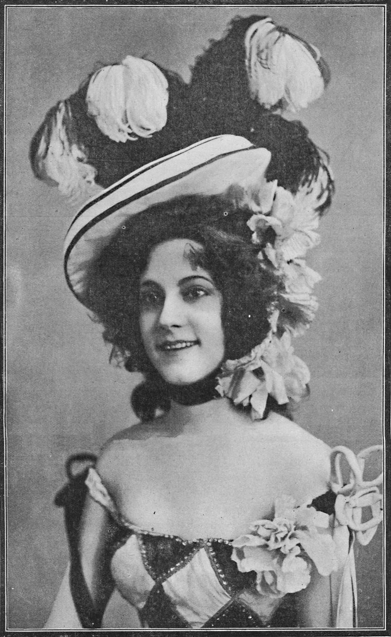 Miss Mabelle Gilman, a garota encantadora do cassino - A garota do cassino de Shaftesbury, 1 de William and Daniel Downey