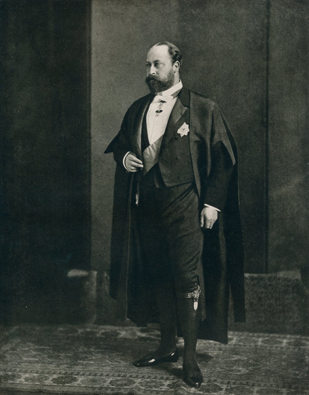 O príncipe de Gales como bencher do templo do meio, 1884 1910 de William and Daniel Downey