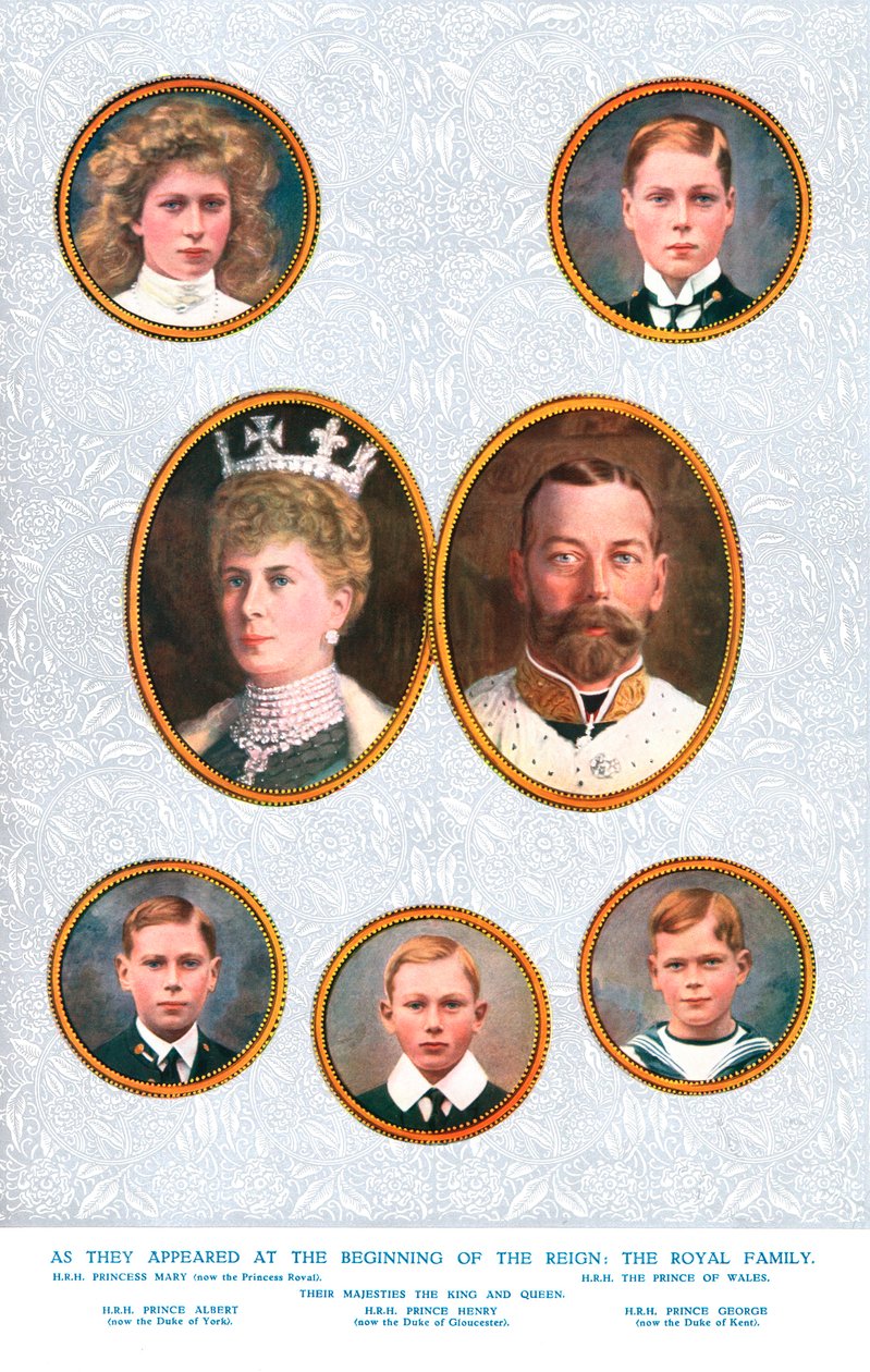 A família real, c1935 de William and Daniel Downey