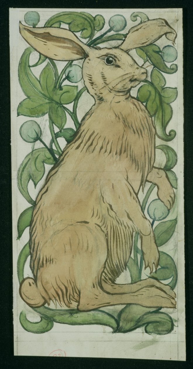Lebre de William de Morgan