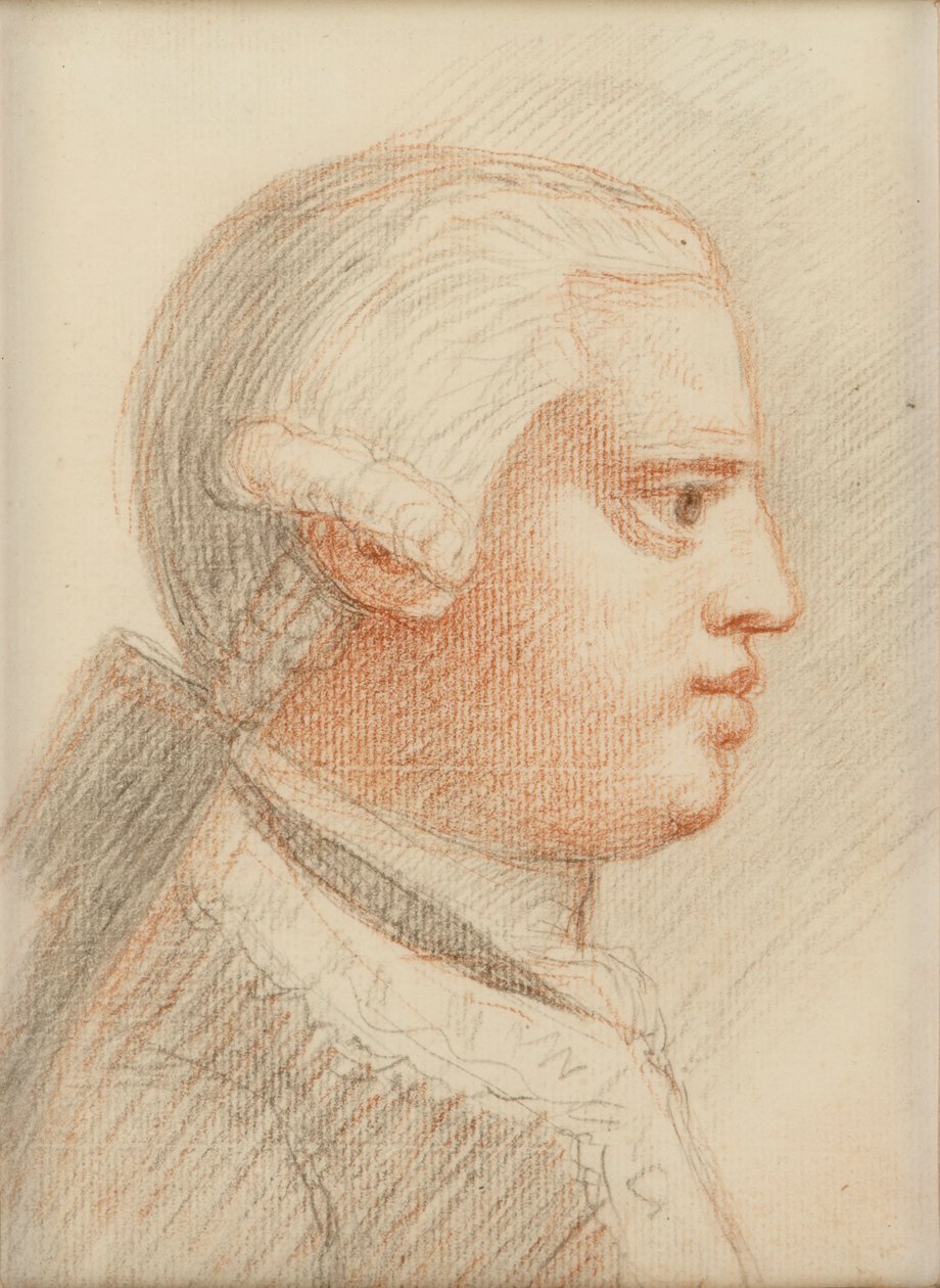 Edward Augustus, Duque de York, c.1761-7 (giz sobre papel) de William of Bath Hoare