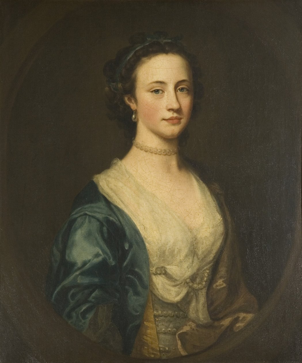 Retrato de Miss Elizabeth Jesser (óleo sobre tela) de William Hoare