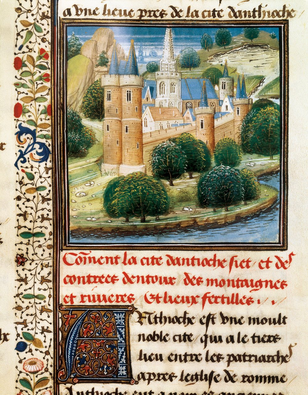 Miniatura da Primeira Cruzada, Guilherme de Tiro (1130-1185) de William of Tyre (c.1130 85)