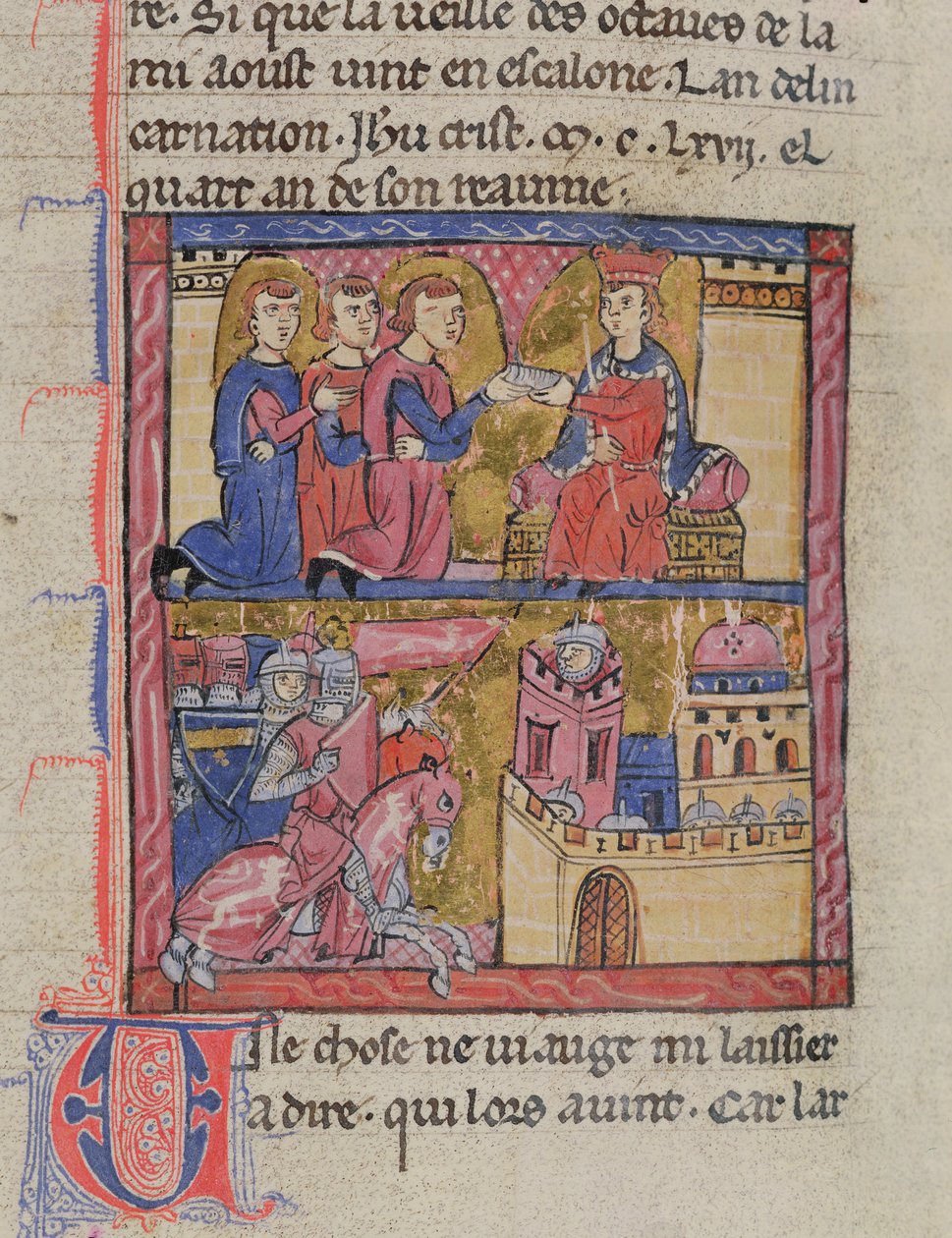O imperador bizantino faz uma aliança com Jerusalém em 1168 para controlar o Egito de William of Tyre